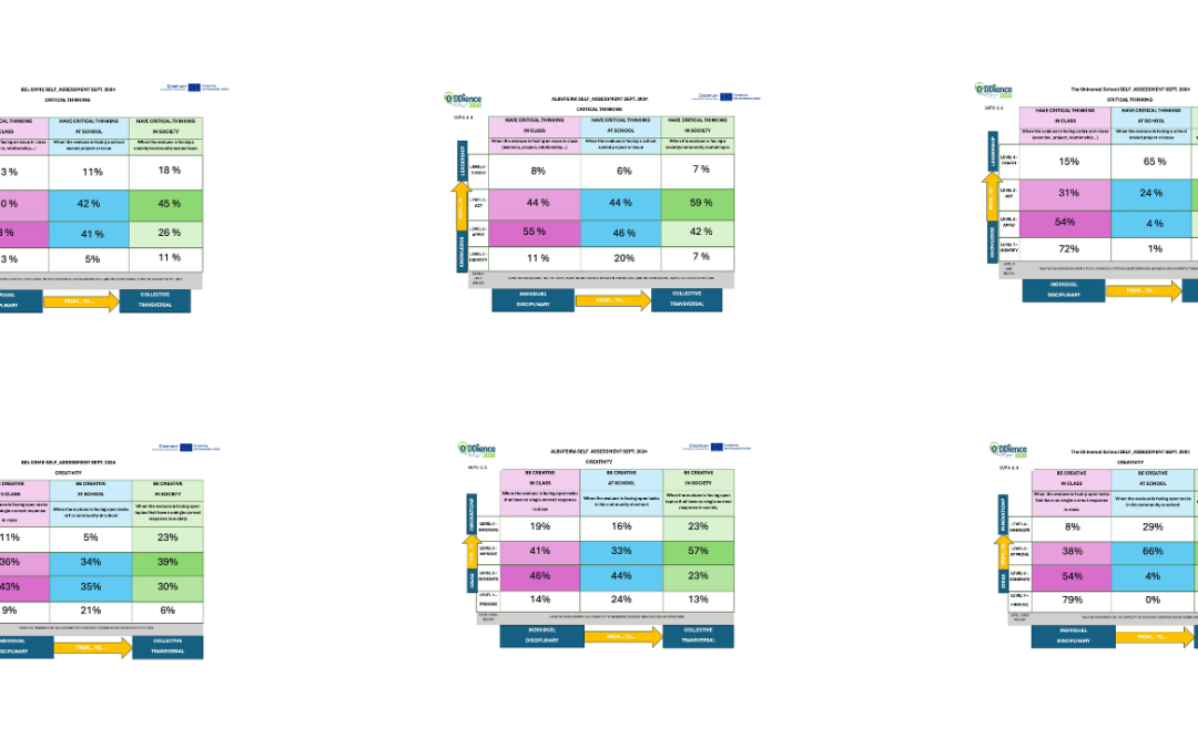 Mesure des compétences des lycéens en début de projet